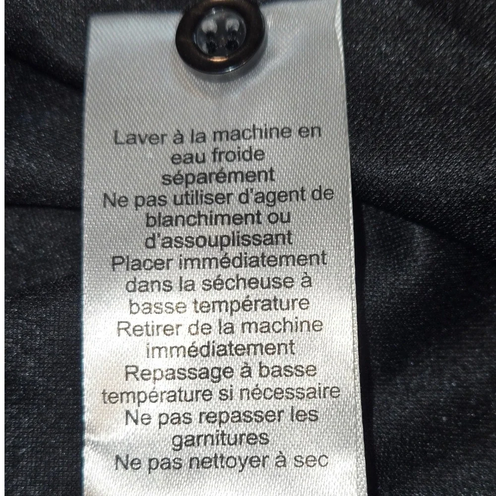 CORE365 Men's Black Long Sleeve Performance Polo Shirt L/G‎ - Picture 4 of 8